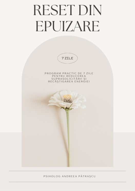 RESET DIN EPUIZARE - Program practic de 7 zile